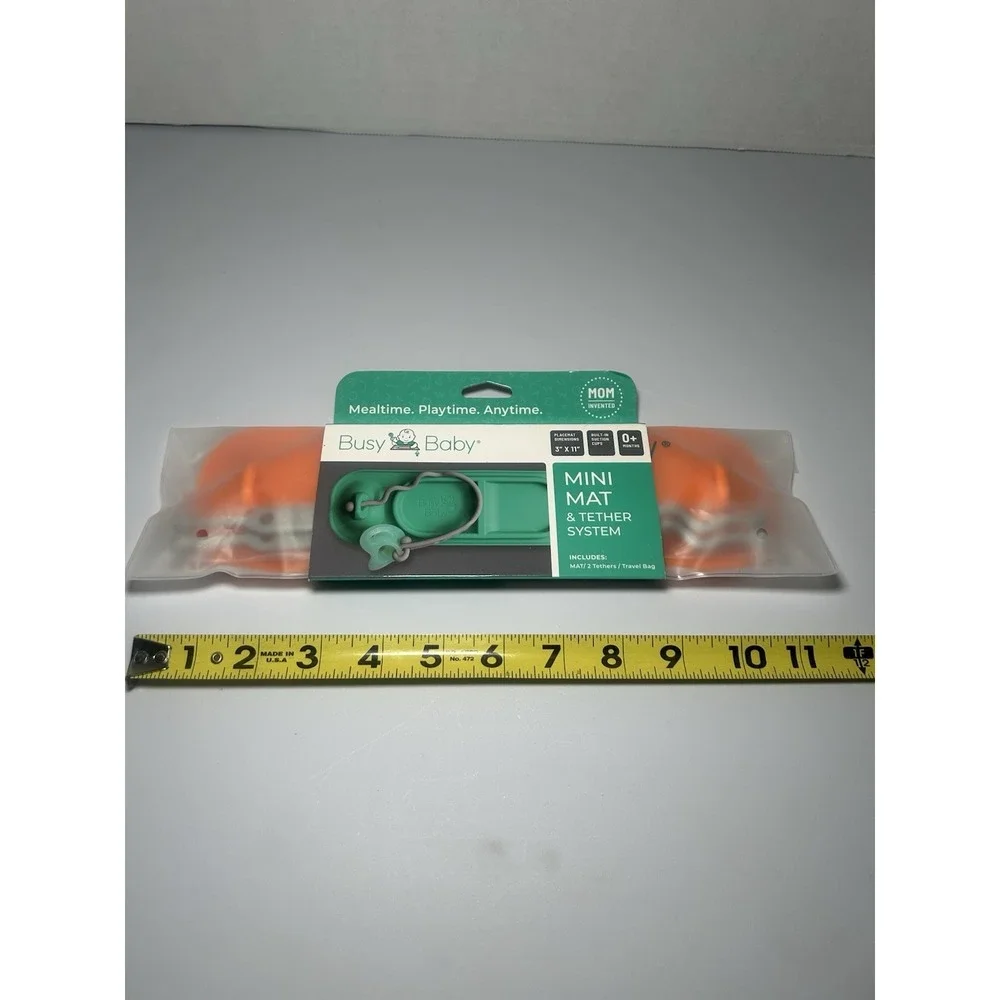 BUSY BABY Original Mat And Tether System / Connectors‎ /Travel Bag NEW SEALED!